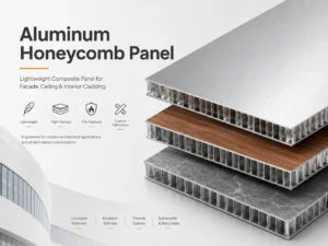 Aluminum honeycomb panel lightweight composite panel for facade ceiling and interior cladding