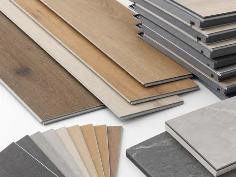 SPC flooring for apartment hotel and commercial interior projects